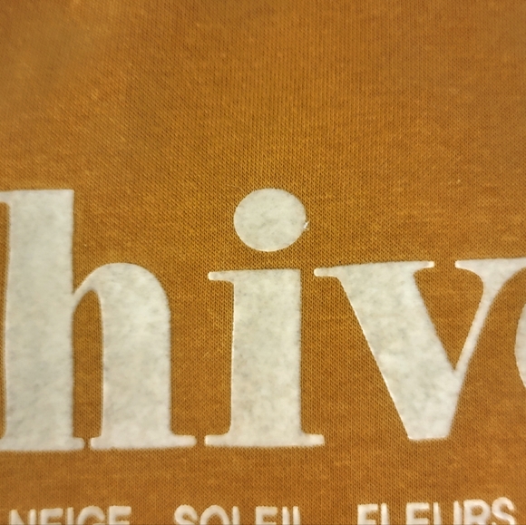 Mock turtleneck mustard sweatshirt - Picture 4 of 4